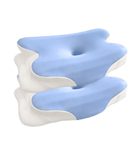 Two Melara Max pillows stacked, the two unit pack