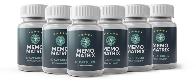 Six bottles of Memo Matrix capsules, the tier the seller marks as most popular