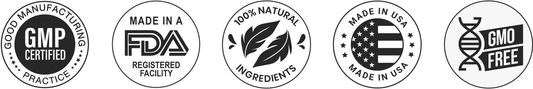 The manufacturing seals printed on the Quietum Plus page
