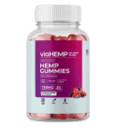 Format de deux bouteilles de viaHEMP Gummies