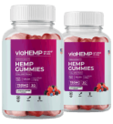 Three bottle pack of viaHEMP Gummies